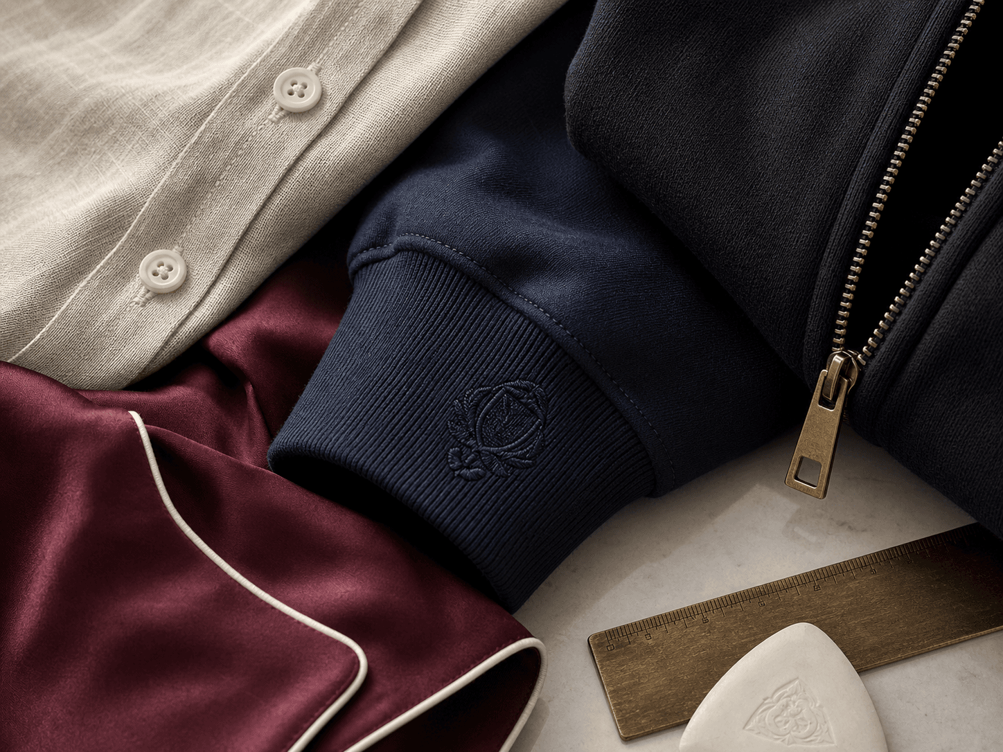Hamilton product flat lay